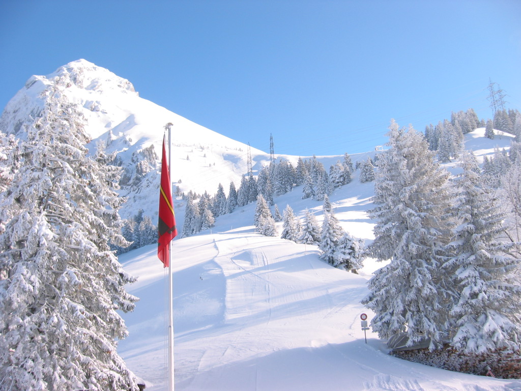 Skifahren am Fronalp – Skilift, Freeriden und Skitouren